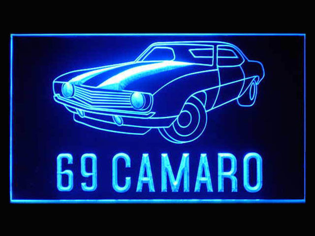 69 Camaro LED Light Sign